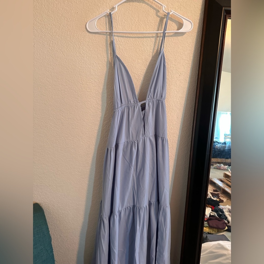 Cute V cute dress with eyelet